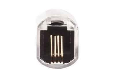 image for ECore Cables Telephone Cord Detangler - Extended Rotating - Black - 3 