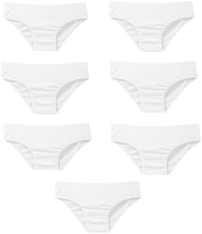 Goodern Womens Disposable Briefs 100% Pure Cotton Underwear for
