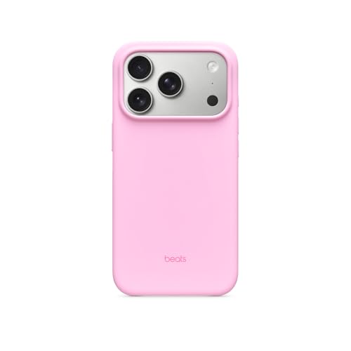 Beats iPhone 17 Pro Case with MagSafe & Camera Control, Matte Finish, Microfibre Lining – Pebble Pink