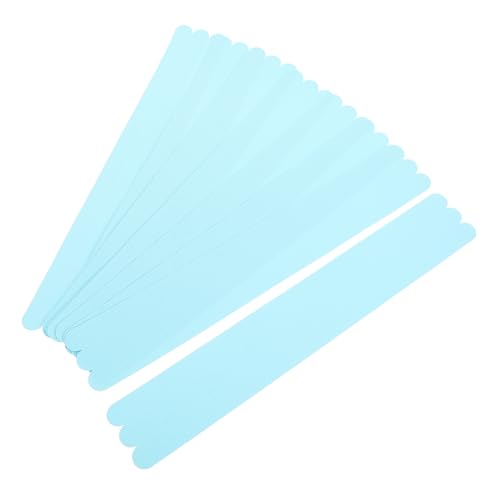 BESPORTBLE 24Pcs Transparent Peva Non Slip Shower Stickers for Bathtubs Stairs and Bathrooms Adhesive Safety Strips for Enhanced Grip and Slip Prevention