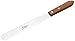Ateco Straight Spatula with 8-Inch Stainless Steel Blade, Wood Handle