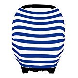 Premium 4 in 1 - Car Seat Cover, Baby Car seat Canopy,Nursing Cover / Nursing Scarf, Shopping Cart Covers Grocery Trolley Cover,High Chair Cover,Unisex Carseat Cover / Carseat Canopy, Perfect Gift!