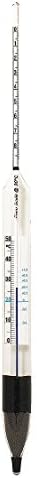 Vee Gee 6754HTS Api Scale Hydrometer with Thermometer, ASTM No. 54H, 29-41 Degree Api Scale, 0.1 Degree Subdivision, 380 mm Length, 0 Degree F-150 Degree F Temperature Range