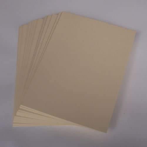 Cream 5" x 7" Postcard Card Stock x50 Sheets Per Pack