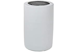 Fitted Kwik-Can Covers for 33 gal and 55 gal Drums - Bundle of 5 (White, 55 Gallon)