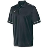 Nike Men's Play Action Pass Sideline Polo Shirt Black-XL
