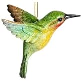 Green Hummingbird Hanging Christmas Tree Ornament