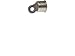 Aluminum Rail End 1-5/8" Rail Chain link Fence