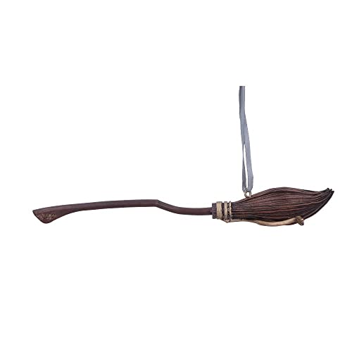 Nemesis Now Harry Potter Nimbus 2000 Hanging Ornament 15.5cm, Brown