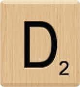 amazoncom 10 beautiful scrabble letter d tiles