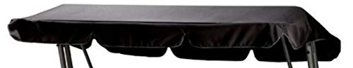 3 Sitzer Hollywoodschaukel Ersatzdach Dach Dachbezug Bezug (Color : Schwarz) – Bild 4