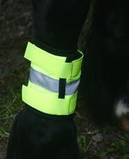 V Bandz Standard High Visibility Leg Bands Cob Horse Yellow Amazon Co Uk Sports Outdoors amazon co uk