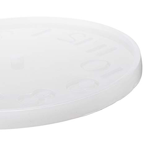 ZUINIUBI Cement Concrete Silicone Mould DIY Craft Clock Making Clay Plaster Mould Handmade for Home Decoration