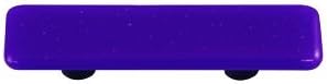 Aquila Art Glass HK1030-PA Solid Color Collection Pull, Deep Cobalt Blue