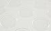 Self-Adhesive Rubber Feet Thin Clear Cylindrical Bumpers 1.23