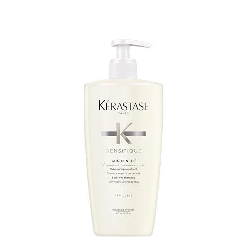 Kérastase Shampoo für feines und dünnes Haar, Verdichtendes und aufpolsterndes Haarbad, Bain Densité, Densifique, 500 ml
