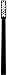 SPARTA Flo-Pac Grout Brush, Utility Brush with Crimped Stainless Steel Bristles for Cleaning, Detail Work, and Janitorial Use, 7 Inches, Black