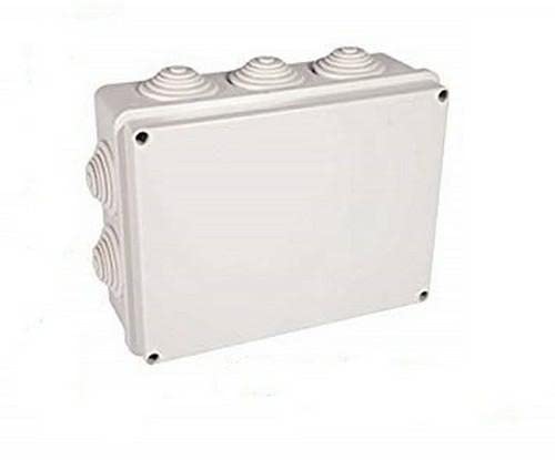 Electraline 60554 Surface-Mounted Distribution Box 120 x 80 mm