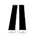 EZ Moves Professional Pull Furniture Slides, 4’ Length (Two Slides per Set)