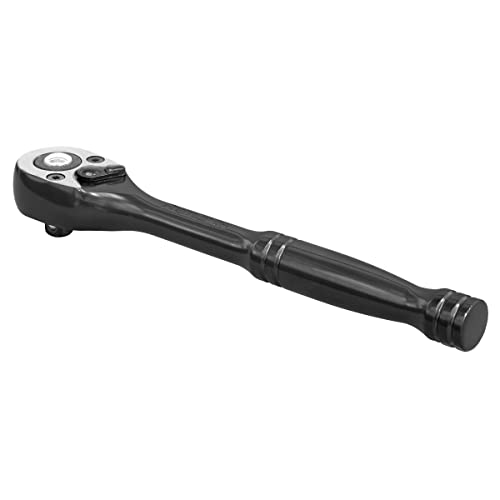 Sealey 1/4 Sq Drive Ratchet Wrench - Premier Black AK7997