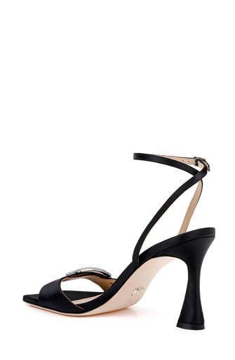 BADGLEY MISCHKA’S JUDITH HEELED SANDAL, CLAY, 10.0
