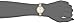 Anne Klein Women's AK/2844GBST Swarovski Crystal Accented Gold-Tone Mesh Bracelet Watch and Bangle Set