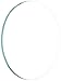 Ajax Scientific Polished Glass Bi-Convex Spherical Lens, 100mm Diameter, 500mm Focal Length