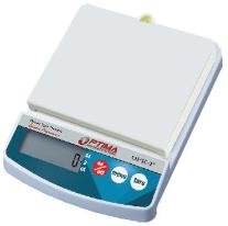 Optima ScalesOPK-P2500 Compact Digital Precision Scale Balance, 2500g x 1g, Plastic Pan