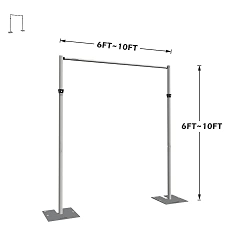 Pipe and Drape Adjustable Uprights, Crossbars, Bases & Hangers Drape