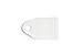 Fox Run Porcelain Ginger Grater, 5.5 x 3.25 x 0.1 inches, White