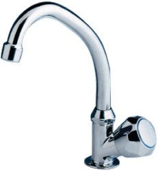 Scandvik 10172P Cold Water Tap with Swivel Spout