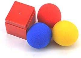 MOMOMAGE Paradox Large Size Magic Tricks Box Change Appearing Sponge Ball Magic for Magicians Close up Accessory Gimmick Props Classic Toys