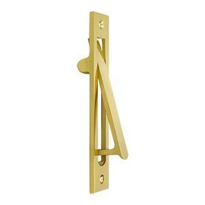 Deltana EP6125U3 6 1/4-Inch Solid Brass HD Edge Pull by Deltana