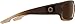 SPY Optic Piper, Rectangular Wrap Sunglasses, Color and Contrast Enhancing Lenses, Bronze Fade - Bronze Polarize Lenses