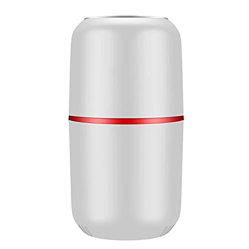 ZQH Elektrische Kaffeemühle, Elektrische Mühle Gewürzschleifer Mit Edelstahlklinge Kraftvolle Mühle Für Kaffeebohnen…