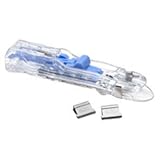 7510013926965 Clam Clip Dispenser, Large, Stnles Stl Clip, Holds 60Pg Black