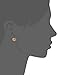 Amazon Collection 14k Yellow Gold Diamond-Cut Love Knot Italian Stud Earrings