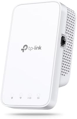 Repetidor wifi tp-link re330, amplificador ac1200, extensor até 120 m2, repetidor potente com porta ethernet, compatível com todas as caixas de internet