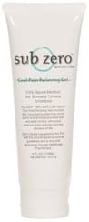 Current Solutions - Sub Zero Cool Pain Relieving Gel, 4 oz Tube - cm