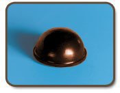 Small Parts Company SPCBS-15 Self-Adhesive Rubber Feet, Brown, 0.62