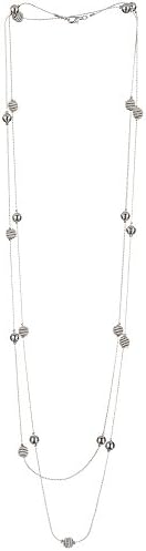 Bay Studio Silver Tone Beehive Necklace One Size