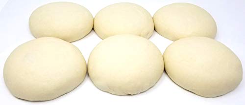 Fresh Made New York City Pizza Dough. 1 and a Quarter Pound Each - 6 Pack All Natural