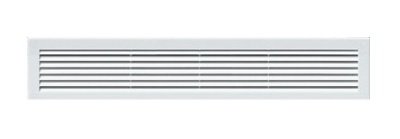Air Vent Grille Protection against Insects Extracted Air Supply Air Grille Ventilator Insect Net Tru 26 White 460 x 110 mm