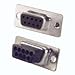 PC Accessories - Connectors Pro DB9 Female D-Sub Crimp Type Connector, 10-Pack No pin