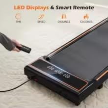 Under Desk Walking Treadmill | Quiet Portable Pad for Home Office