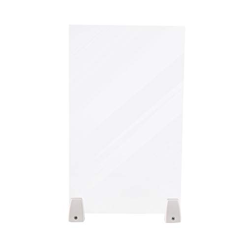 パーテーションアクリル板 カウンタガードシールド コンビニレジ レストラン 食料品店 美甲美容室サロン銀行 小売店向けの ギフト サービス業者用くしゃみガード 2pc 32cm 50x32cm シールド アウトカウンター保護バリアシールド 50 X 近距離接触断るアクリルのシールド