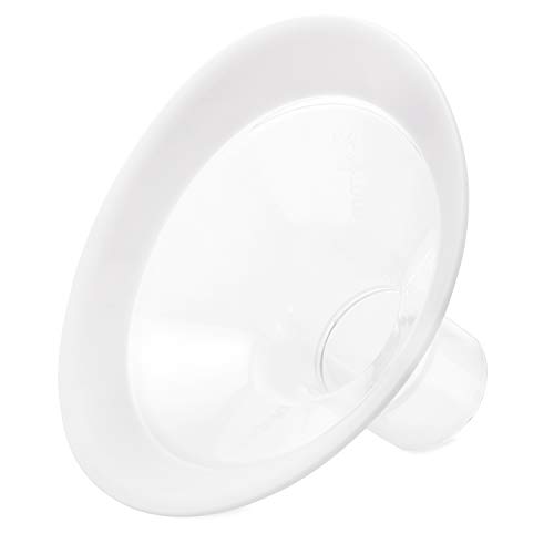 medela personalfit flex breast shields, paquete de 2 bridas medianas para extractor de leche de 24 mm, fabricadas sin bpa, con forma alrededor de usted para un bombeo cómodo y eficiente