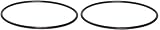 Pro-Parts GMX600F Valve O-Ring Replacement for Hayward S144T Pro Series Sand Filter(2pk)