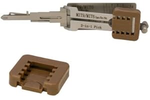 KEYLESSPROS Finger Saver Thumb Brace Support Only for Original LiShi Pick Tools (Brown) - The LiShi Tool is NOT Included