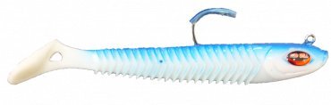 Red Gill Blue White Vibro Shads — image 1